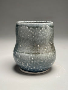 Flower Vase in Blue Salt Glaze, 5.25"h (Elizabeth McAdams)