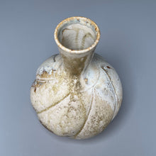 Load image into Gallery viewer, Melon Bottle in Yellow Matte and Ash Glazes, 7"h (Ben Owen III)
