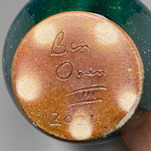 Load image into Gallery viewer, Gourd Vase in Patina Green, 13"h (Ben Owen III)
