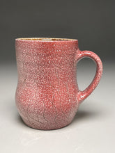 Load image into Gallery viewer, Blush Mug with Carved line designs 4.5&quot;h (Elizabeth McAdams)
