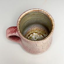 Load image into Gallery viewer, Blush Mug with Carved line designs 4.5&quot;h (Elizabeth McAdams)
