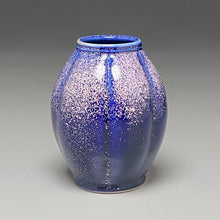 Load image into Gallery viewer, Melon Flower Vase in Nebular Purple, 5.25"h (Ben Owen III)
