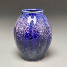 Load image into Gallery viewer, Melon Flower Vase in Nebular Purple, 5.25"h (Ben Owen III)
