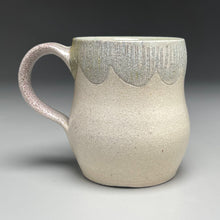 Load image into Gallery viewer, Mug with Scalloped Line Designs and Yellow accents 4.25&quot;h (Elizabeth McAdams)
