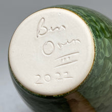 Load image into Gallery viewer, Dogwood Vase #1 in Lily Pad Green, 9.25"h (Ben Owen III)
