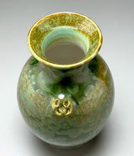 Load image into Gallery viewer, Dogwood Vase #2 in Lily Pad Green, 9"h (Ben Owen III)
