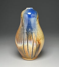 Load image into Gallery viewer, Gourd Vase in Cobalt and Ash, 13"h (Ben Owen III)
