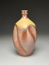 Load image into Gallery viewer, Melon Bottle in Ash Glaze, 10.25"h (Ben Owen III)
