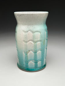 Carved Vase in Patina Green, 7.75"h (Bryan Pulliam)