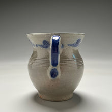 Load image into Gallery viewer, Creamer in Salt Glaze with Cobalt, 4.5&quot;h (Ben Owen Sr.)
