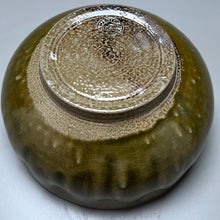 Load image into Gallery viewer, Thumbprint Bowl #3 in Frogskin, 8&quot;dia. (Ben Owen Sr.)
