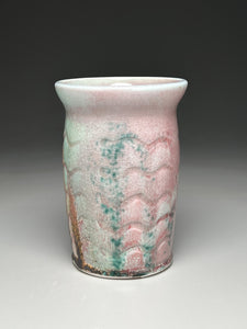 Carved Vase in Patina Green, 7"h. (Bryan Pulliam)