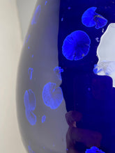 Load image into Gallery viewer, Gourd Flower Vase in Midnight Blue Crystalline, 11.5"h (Ben Owen III)
