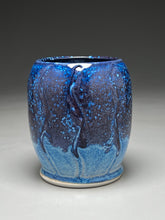 Load image into Gallery viewer, Carved Vase in Blue Ice, 5.5&quot;h. (Bryan Pulliam)
